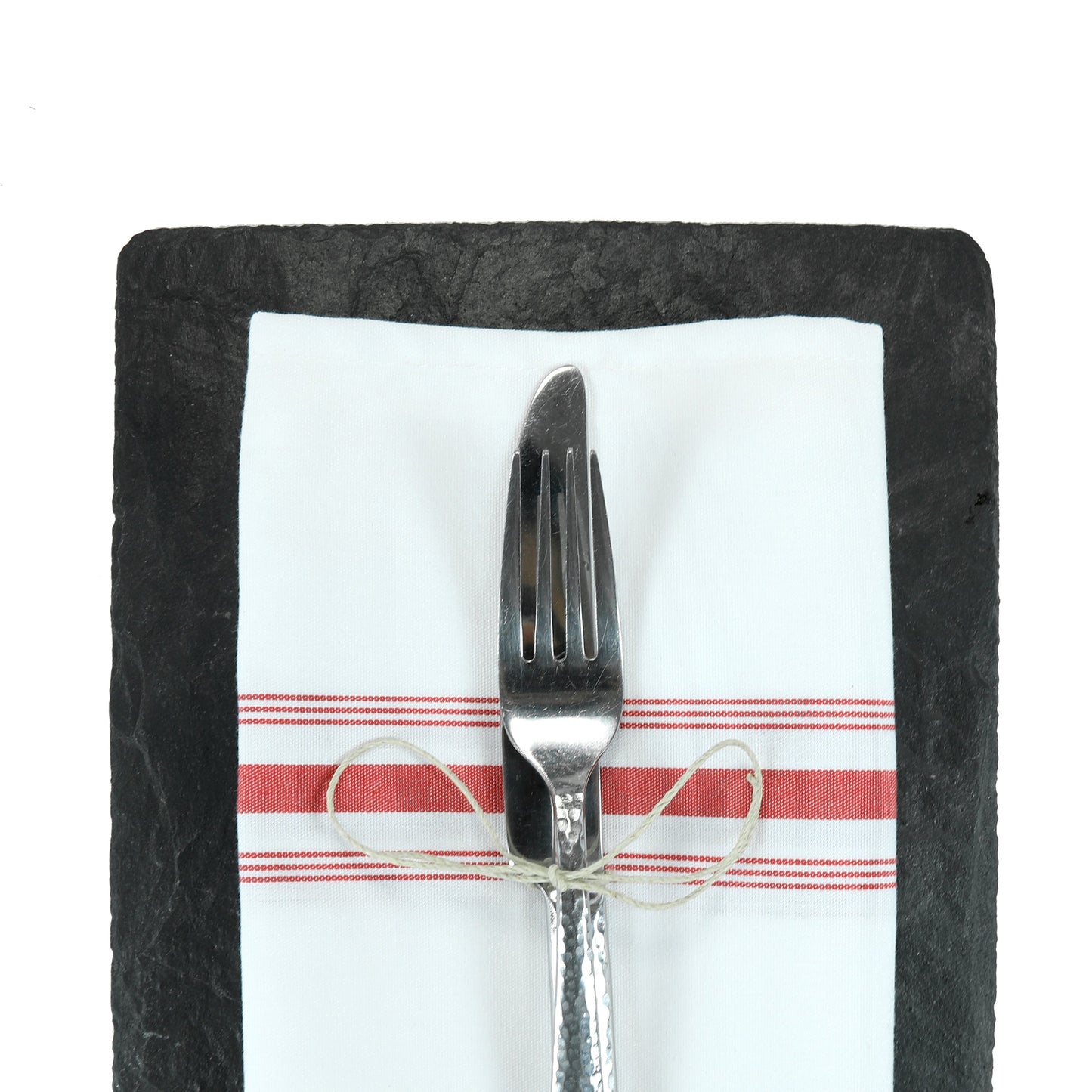 Arkwright Home® Mariposa Bistro NaPackin 18x22 Red Stripe, 120/Case (BISTRO-R-CS)