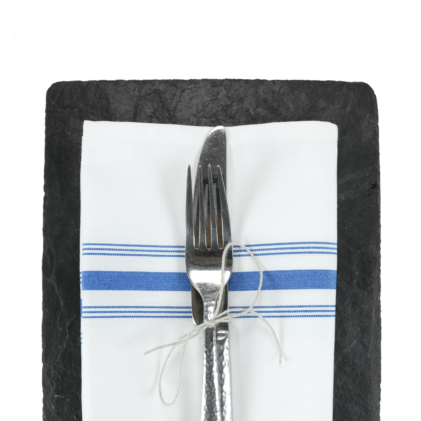 Arkwright Home® Mariposa Bistro NaPackin 18x22 Blue Stripe, 12/Pack (BISTRO-B)