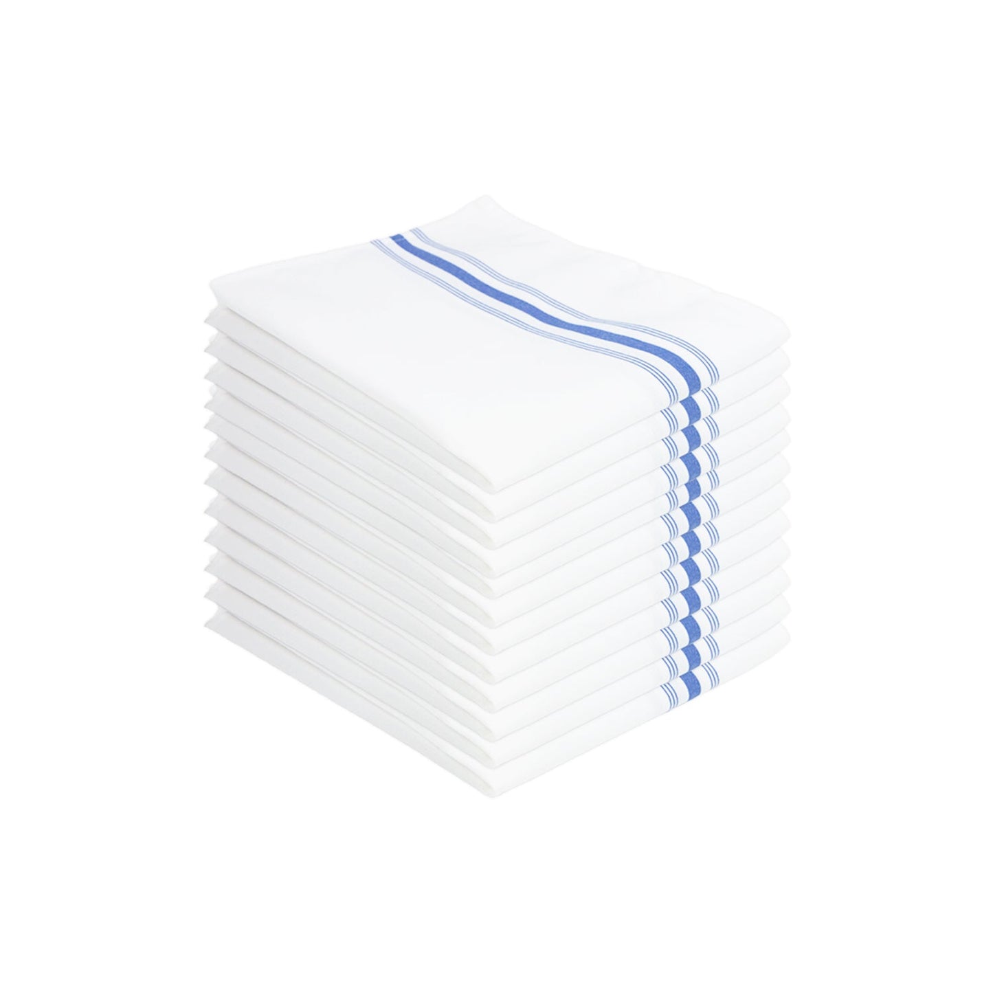 Arkwright Home® Mariposa Bistro NaPackin 18x22 Blue Stripe, 120/Case (BISTRO-B-CS)