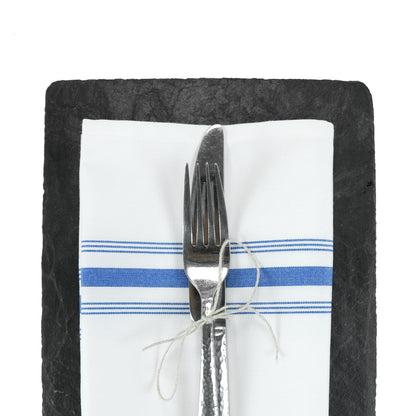 Arkwright Home® Mariposa Bistro NaPackin 18x22 Blue Stripe, 120/Case (BISTRO-B-CS)