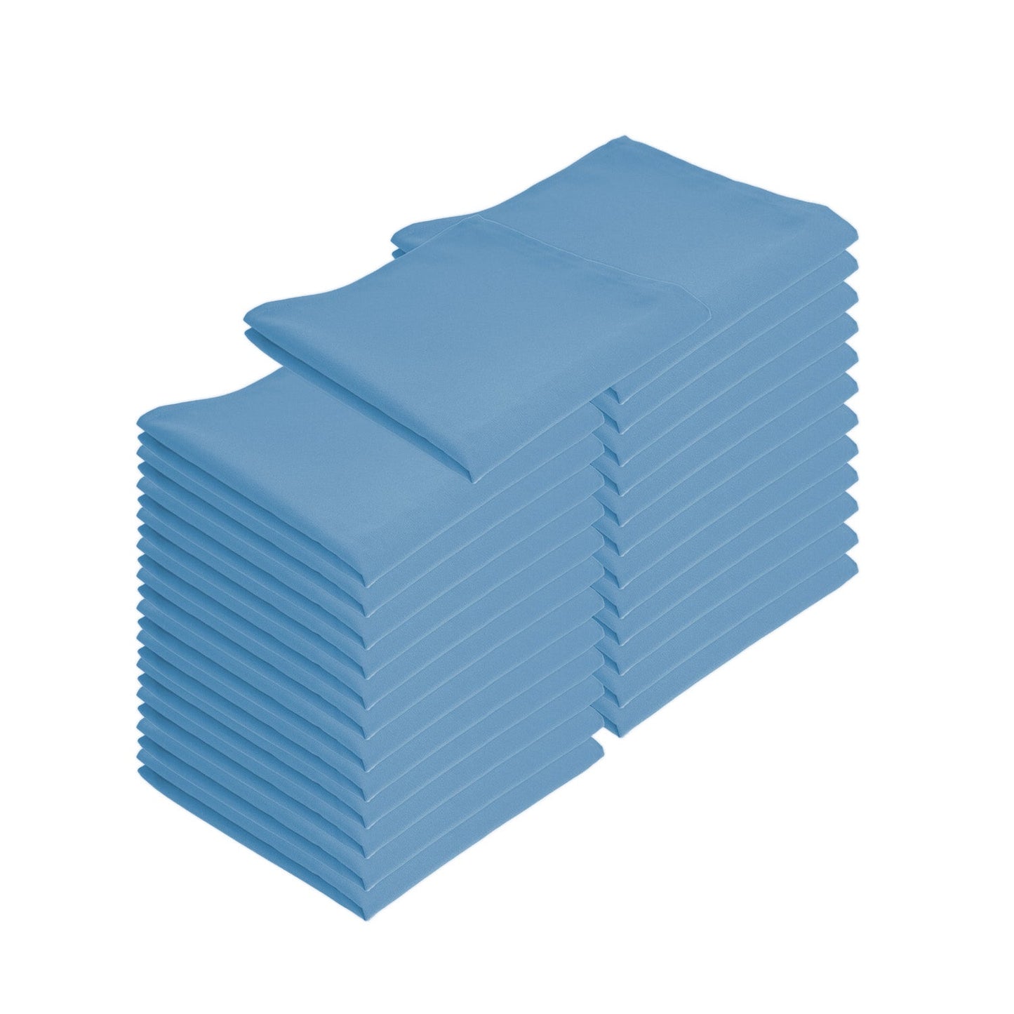 Arkwright Home Mariposa Poly Spun Napkin 20x20 Light Blue (25/Pack) (P-NAP-LTBLU-SPN)