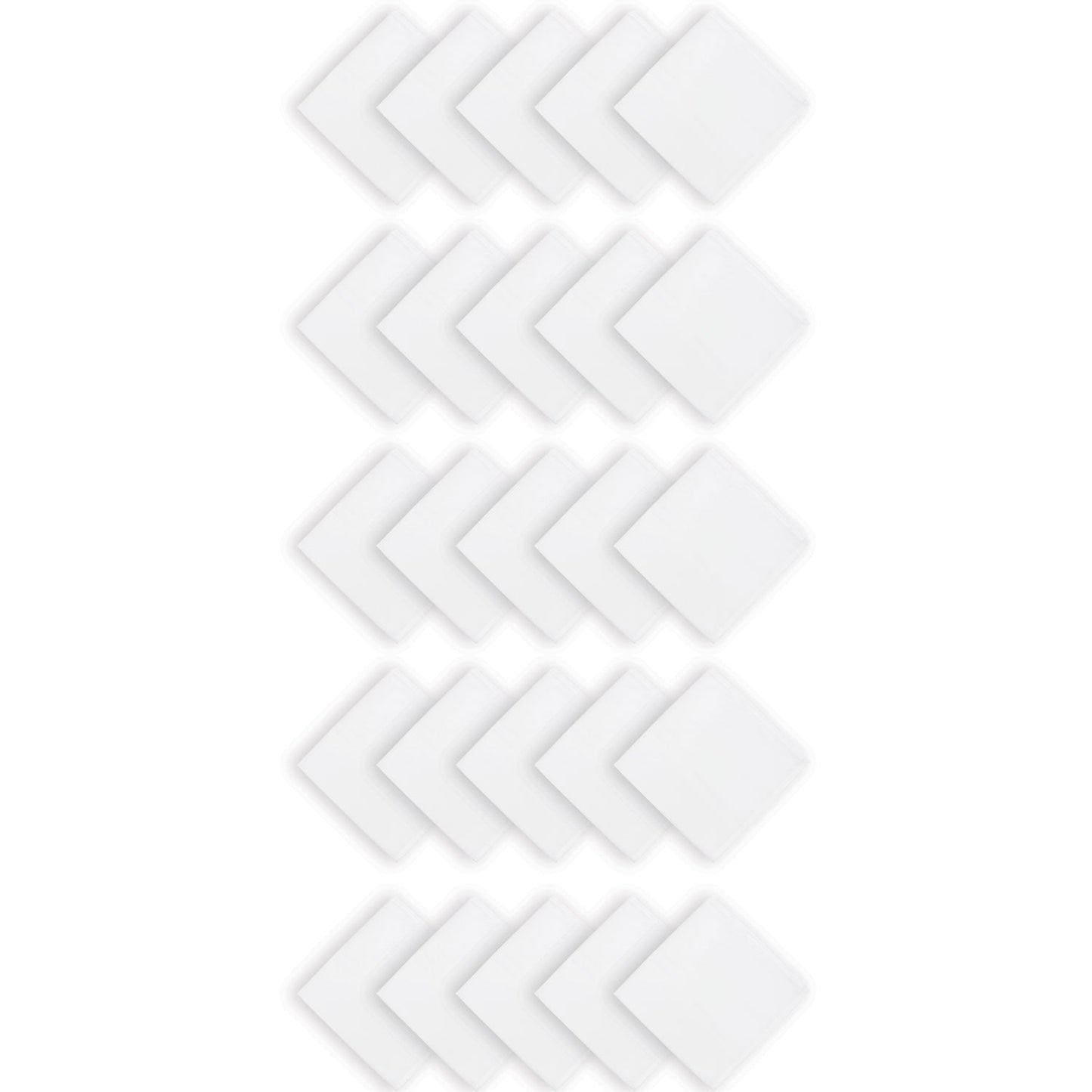 Hospeco® Mariposa Poly Spun NaPackin 20x20 White, 25/Pack (HOSPNP-NAP-W-25)