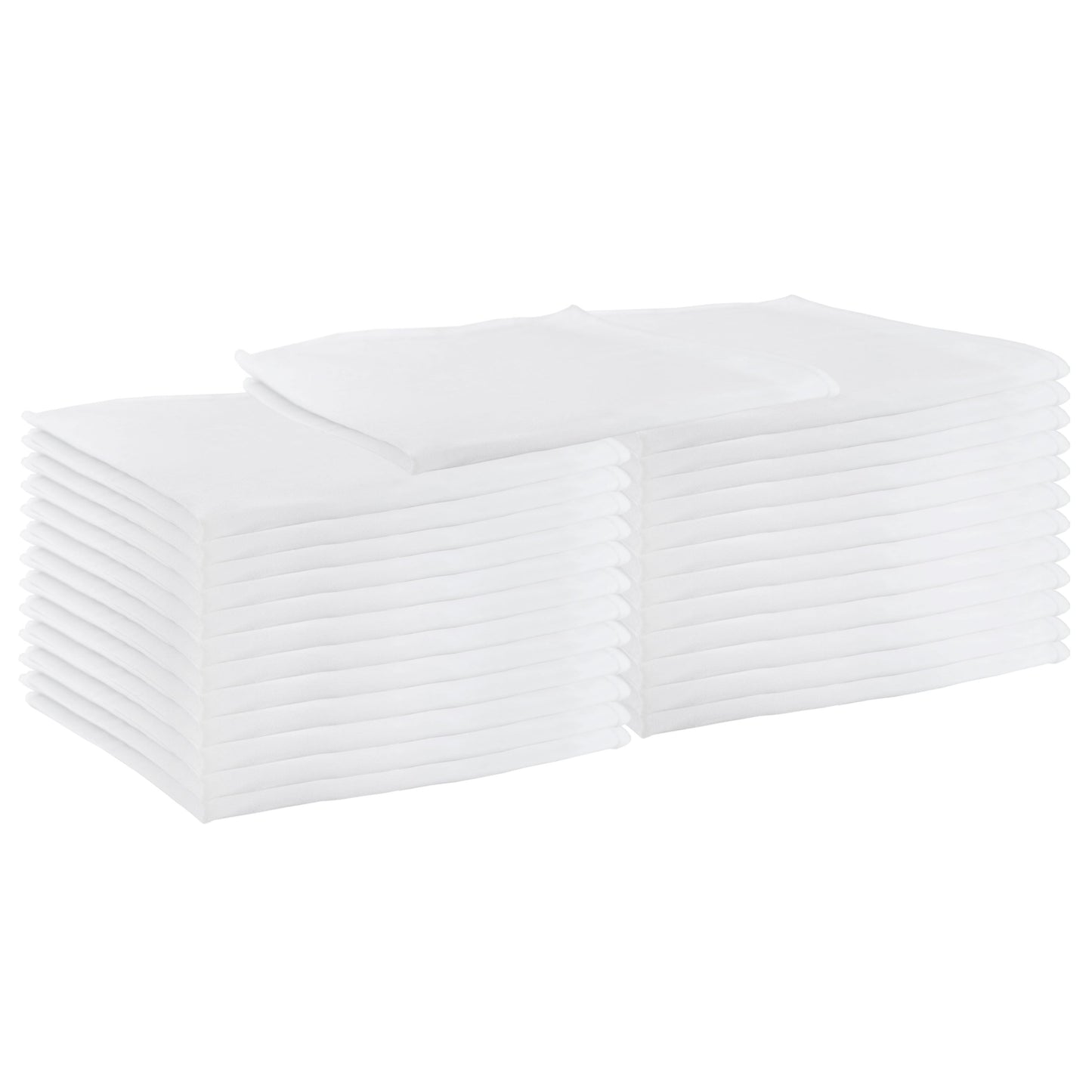 Hospeco® Mariposa Poly Spun NaPackin 20x20 White, 25/Pack (HOSPNP-NAP-W-25)