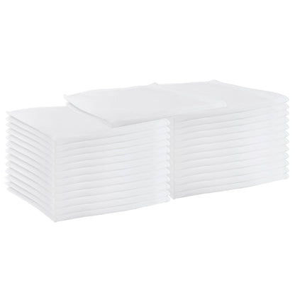 Hospeco® Mariposa Poly Spun NaPackin 20x20 White, 25/Pack (HOSPNP-NAP-W-25)