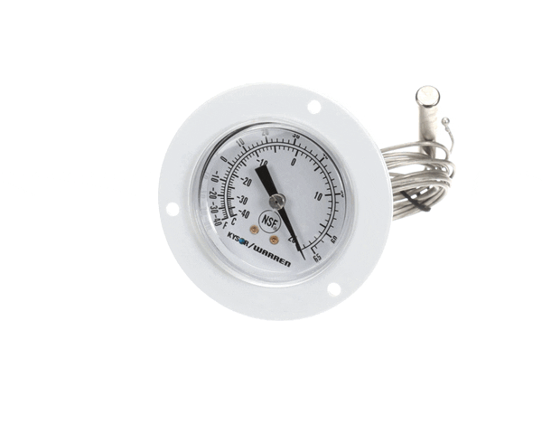 Kysor Warren 08D10023 Thermometer 2" Dial White" (NAX08D10023)