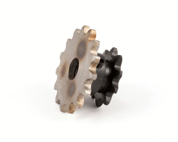 Nieco 13523 Sprocket,Dual,#35,10 & 15 Toot (NC13523)
