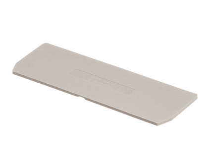 Nieco 18687 End Cover, 2 X 4Mm - Gray (NC18687)