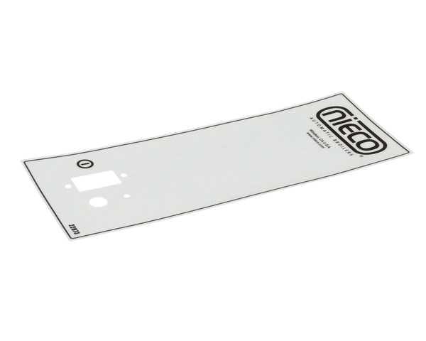 Nieco 22873 Label, Control Box Std Jf-G R (NC22873)