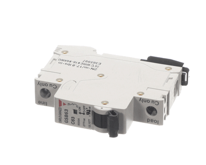 Nieco 23238 Circuit Breaker, 63A, 1P, Din Rail (NC23238)