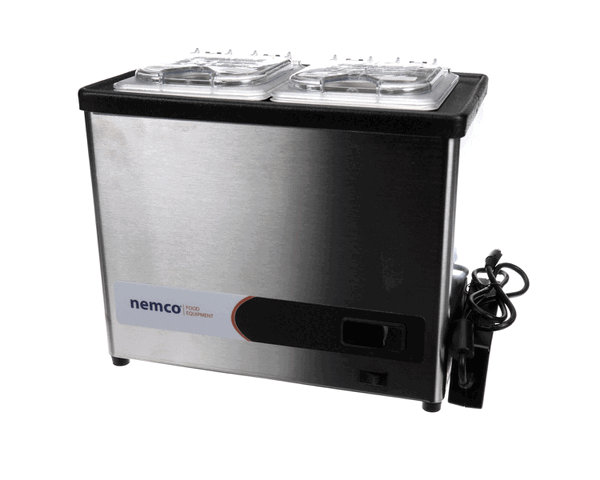 Nemco 9020-2 Cold Condiment Chiller, (2) 1/6 Stainles (NEM9020-2)