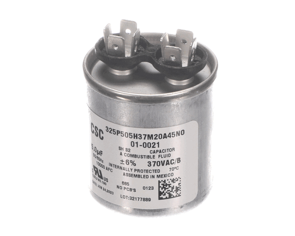 Nortek 01-0021 Run Cap,Round,370V,5Uf (NTK01-0021)