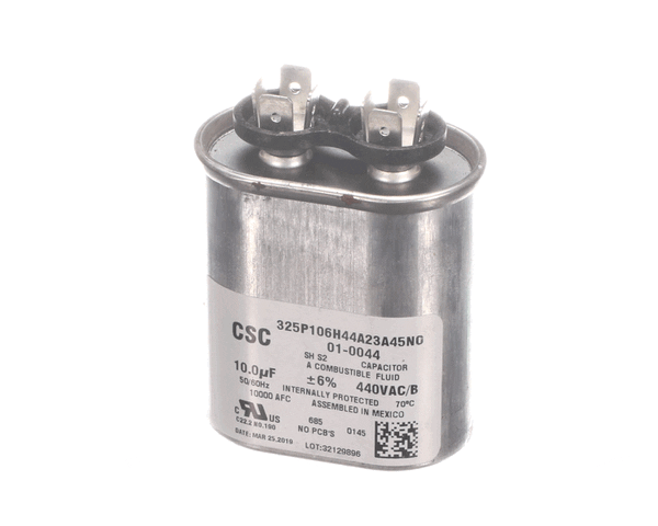 Nortek 01-0044 Run Cap,Oval,440V,10Uf (NTK01-0044)