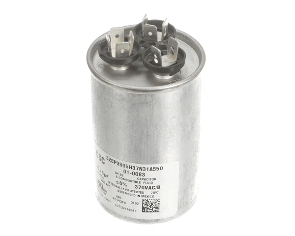 Nortek 01-0083 Run Cap,Dual Round,370V,5+35Uf (NTK01-0083)