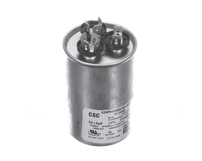 Nortek 01-0086 Run Cap,Dual Round,370V,5+50Uf (NTK01-0086)