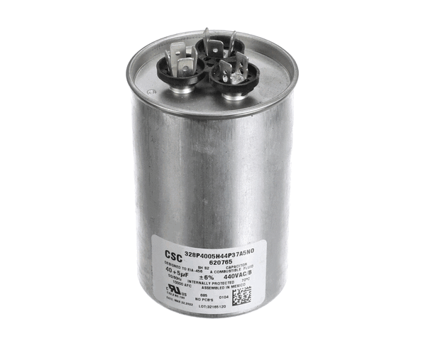 Nortek 01-0097 Run Cap,Dual Round,440V,5+40Uf (NTK01-0097)