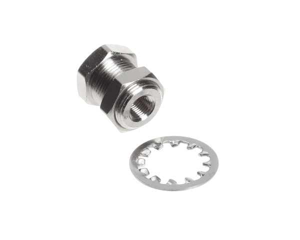 Nu-Vu 50-1545 Bulkhead, 1/8Npt, Nickel-Plate (NUV50-1545)