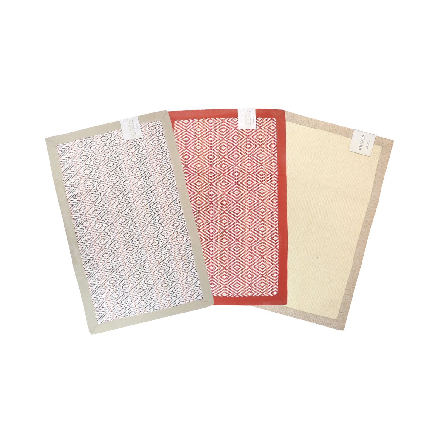 Arkwright Home® Bell South Accent Rug 22x60 Assorted, Case of 8 (NAT-2260-AST-CS)