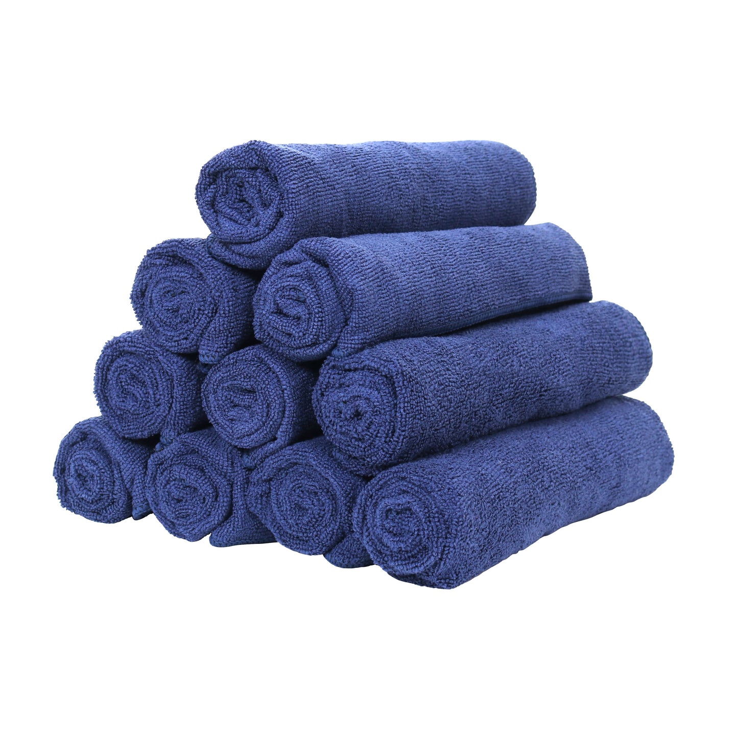 Hospeco® Microfiber Cloth 16x27 300 GSM Tri-Fold Navy, 12/Pack (HOSMFC3001627NV)