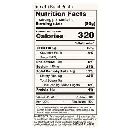 ZenB Instant Meals, Tomato Basil Pesto Pasta, 2.8 oz Bowl, Dozen (OFX02816)