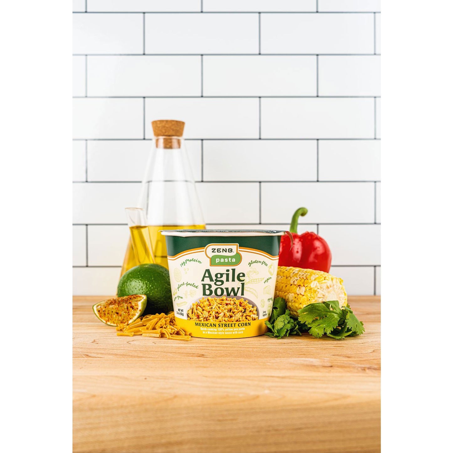 ZenB Instant Meals, Mexican Street Corn, 2.8 oz Bowl, Dozen (OFX02819)