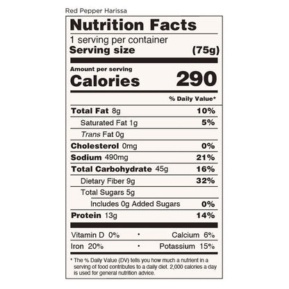 ZenB Instant Meals, Red Pepper Harissa Pasta, 2.8 oz Bowl, Dozen (OFX02839)