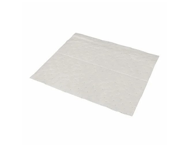 TASKBrand® Oil Only Sorbent Pads, Medium Weight, Single Sided Laminate, 15"x18", 100/Bale (HOSOS-MAB-P)