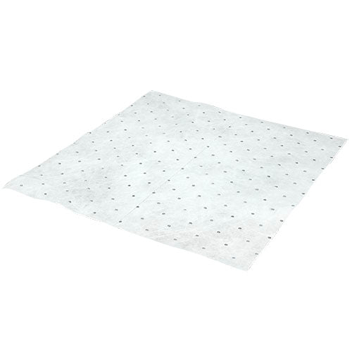 TASKBrand® Oil Only Sorbent Pads, Light Weight, Sonic Bonded, 15"x18", 200/Bale (HOSOS-SRB-PWV)