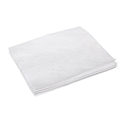 TASKBrand® Oil Only Sorbent Pads, Light Weight, Single Sided Laminate, 14"x17", 100/Bale (HOSOS-SRL-P)