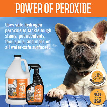 Tough Stuff® Oxy-Force Spot Remover & Cleaner, Citrus, 32 oz Bottle (HOSP32OXYRTU)
