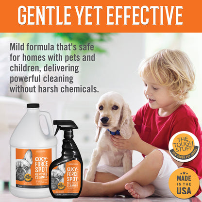 Tough Stuff® Oxy-Force Spot Remover & Cleaner, Citrus, 32 oz Bottle (HOSP32OXYRTU)