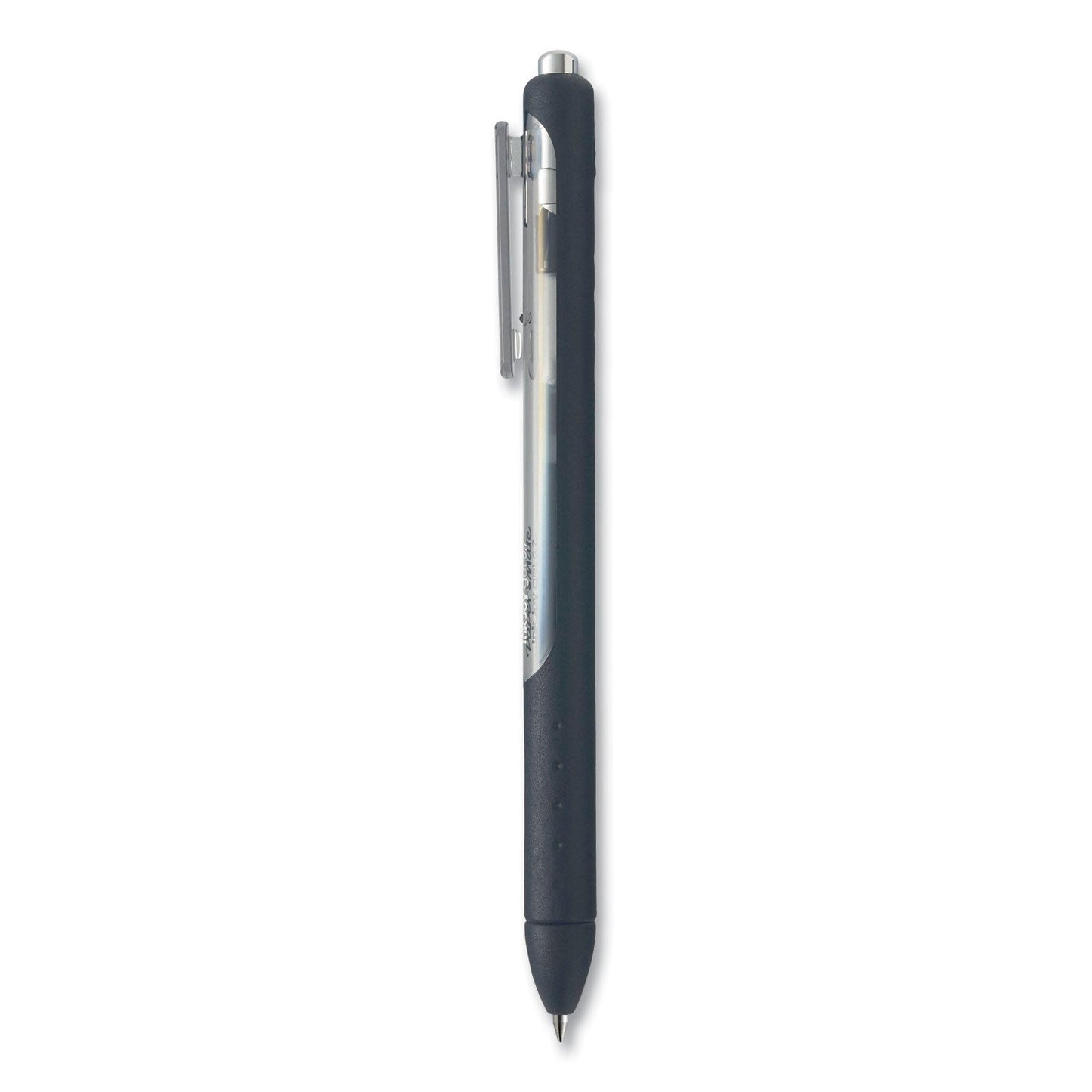 InkJoy Gel Pen, Retractable, Medium 0.7 mm, Black Ink, Black/Smoke Barrel, 3/Pack (PAP1951637)