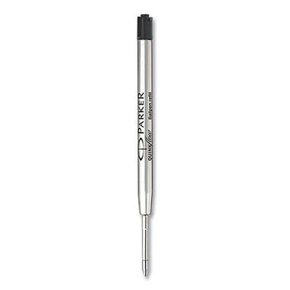 Quinkflow Refill for Parker Ballpoint Pen, Medium Tip, Black Ink, 3/Pack (PAR2119151)