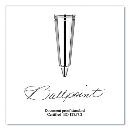 Quinkflow Refill for Parker Ballpoint Pen, Medium Tip, Black Ink, 3/Pack (PAR2119151)