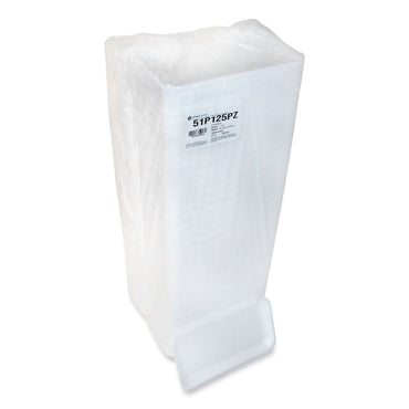 Pactiv Supermarket Tray, #25PZ, 15 x 8 x 1.25, White, Foam, 200/Carton (PCT51P125PZ)