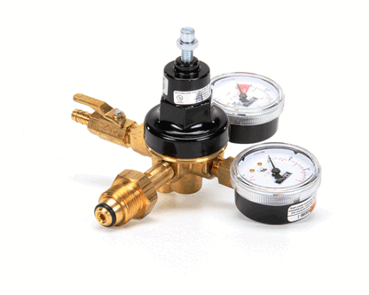 Perlick 2925C Regulator Assembly, Nitrogen, Twin (PE2925C)