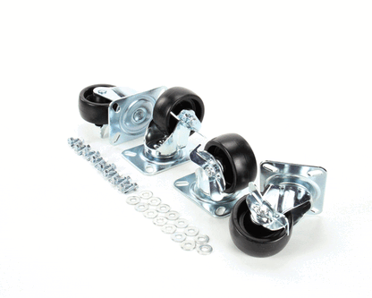 Perlick PE57786 Caster Kit, 3.75 inches, Set Of 4 (PE57786)