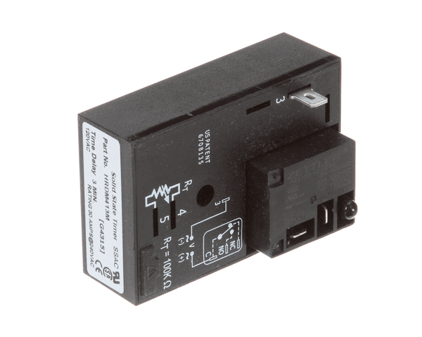 Perlick 63794 Time Delay Relay; Single Door (PE63794)