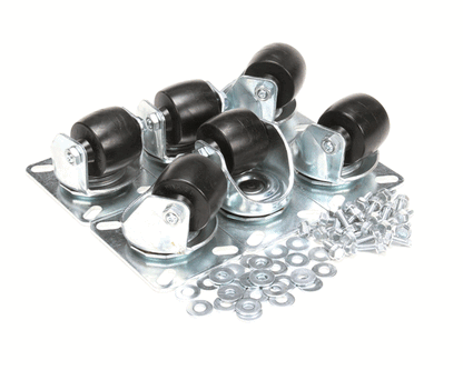 Perlick 67062 Caster Kit, Set Of 6, 2-7/8 H (PE67062)