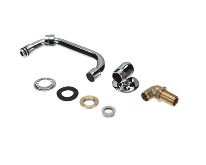 Perlick 67419-6W-Lf Swing Spout, 6, Wall Mnt, 1/2 (PE67419-6W-LF)