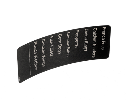 Perfect Fry 6Lt003 Label,Preset Slider (PFC6LT003)