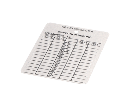 Perfect Fry 83350 Firemaster Inspection Tag (PFC83350)