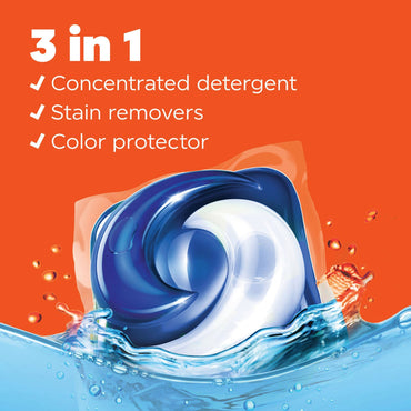 Tide PODS Laundry Detergent, Clean Breeze, 36 oz Tub, 42 Pacs/Tub, 4 Tubs/Carton (PGC00998CT)