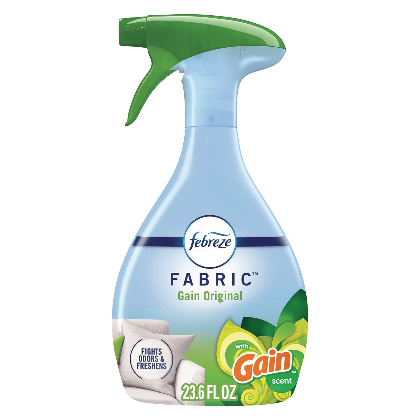 Febreze FABRIC Refresher/Odor Eliminator, Gain Original, 23.6 oz Spray Bottle, 4/Carton (PGC08905)