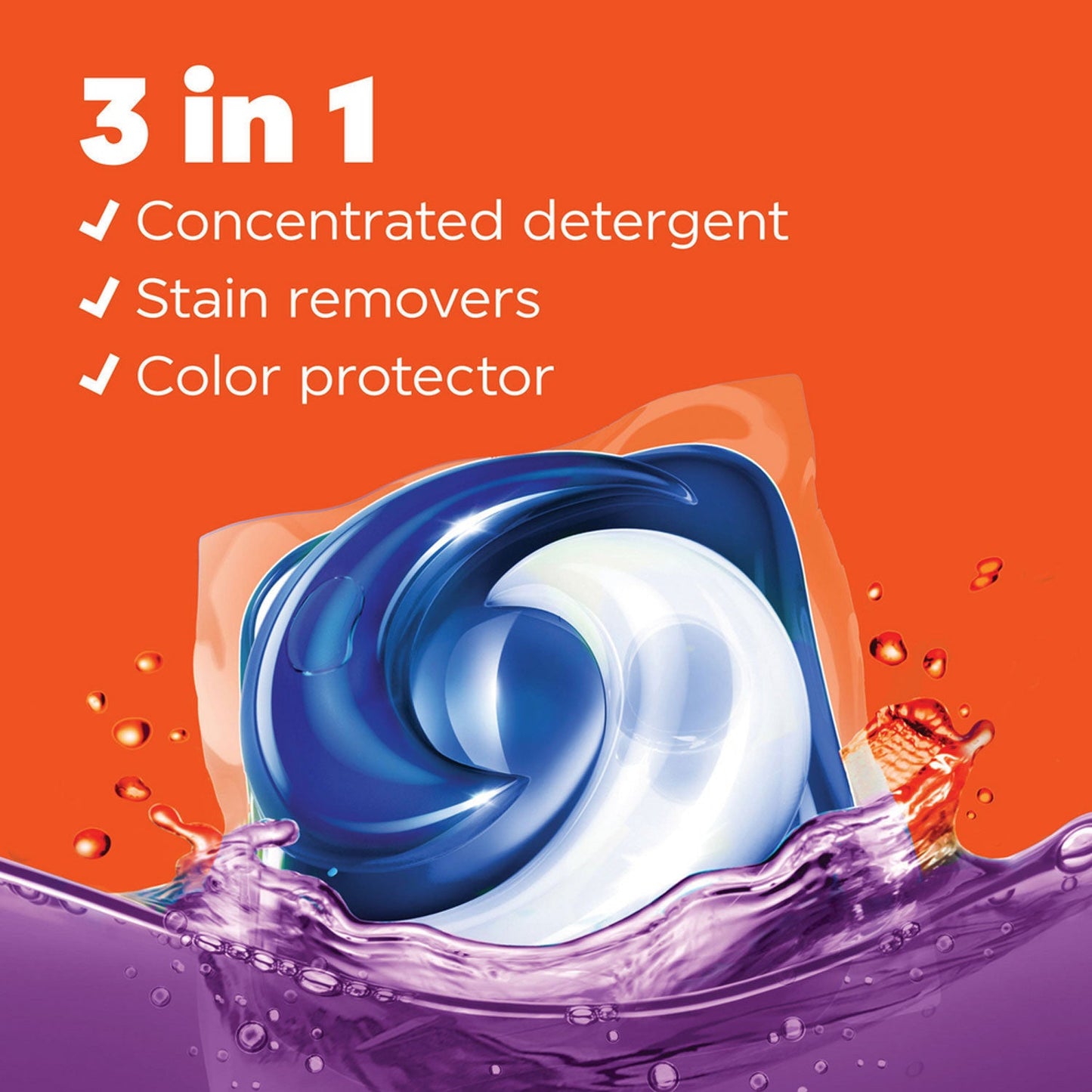 Tide PODS Laundry Detergent, Spring Meadow, 66 oz Tub, 76 Pacs/Tub, 4 Tubs/Carton (PGC09166CT)