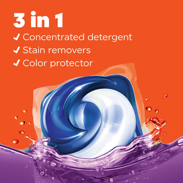 Tide PODS Laundry Detergent, Spring Meadow, 66 oz Tub, 76 Pacs/Tub, 4 Tubs/Carton (PGC09166CT)