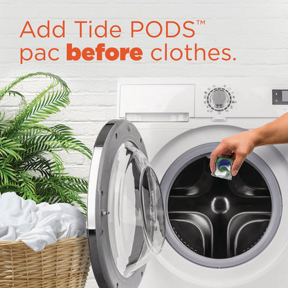 Tide PODS Laundry Detergent, Spring Meadow, 66 oz Tub, 76 Pacs/Tub, 4 Tubs/Carton (PGC09166CT)