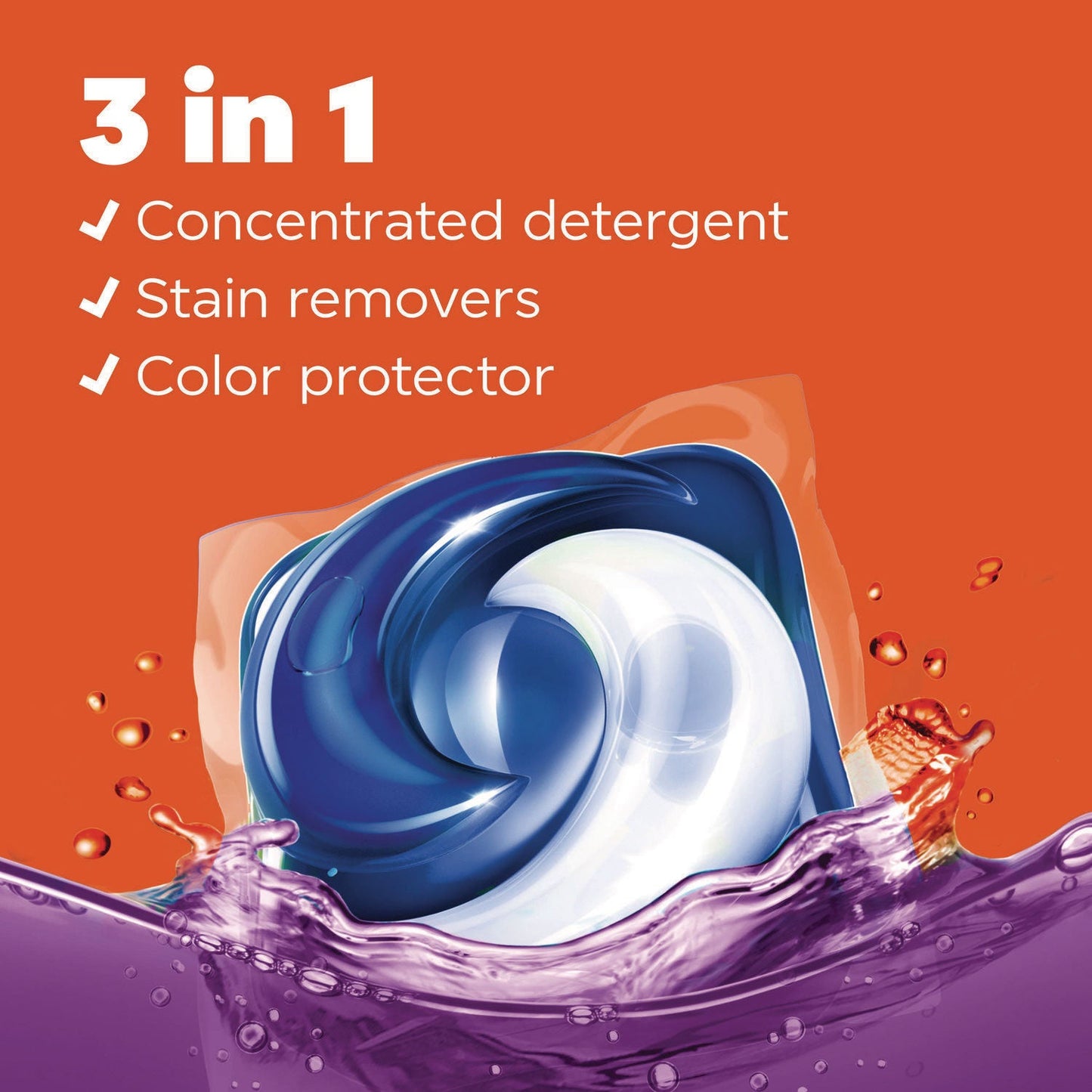 Tide PODS Laundry Detergent, Spring Meadow, 66 oz Tub, 76 Pacs/Tub (PGC09166EA)