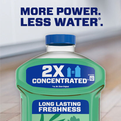 Mr. Clean Multipurpose Cleaning Solution with Febreze, Meadows and Rain, 64 oz Bottle, 4/Carton (PGC10725)
