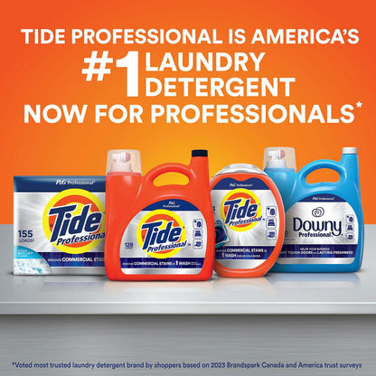 Tide Commercial Liquid Laundry Detergent, 105 oz Pour Bottle, 4/Carton (PGC14116)