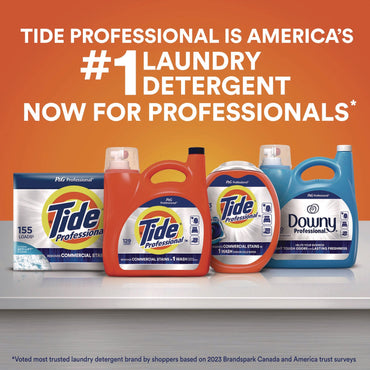 Tide Commercial Liquid Laundry Detergent, 170 oz Pour Bottle, 4/Carton (PGC14119)